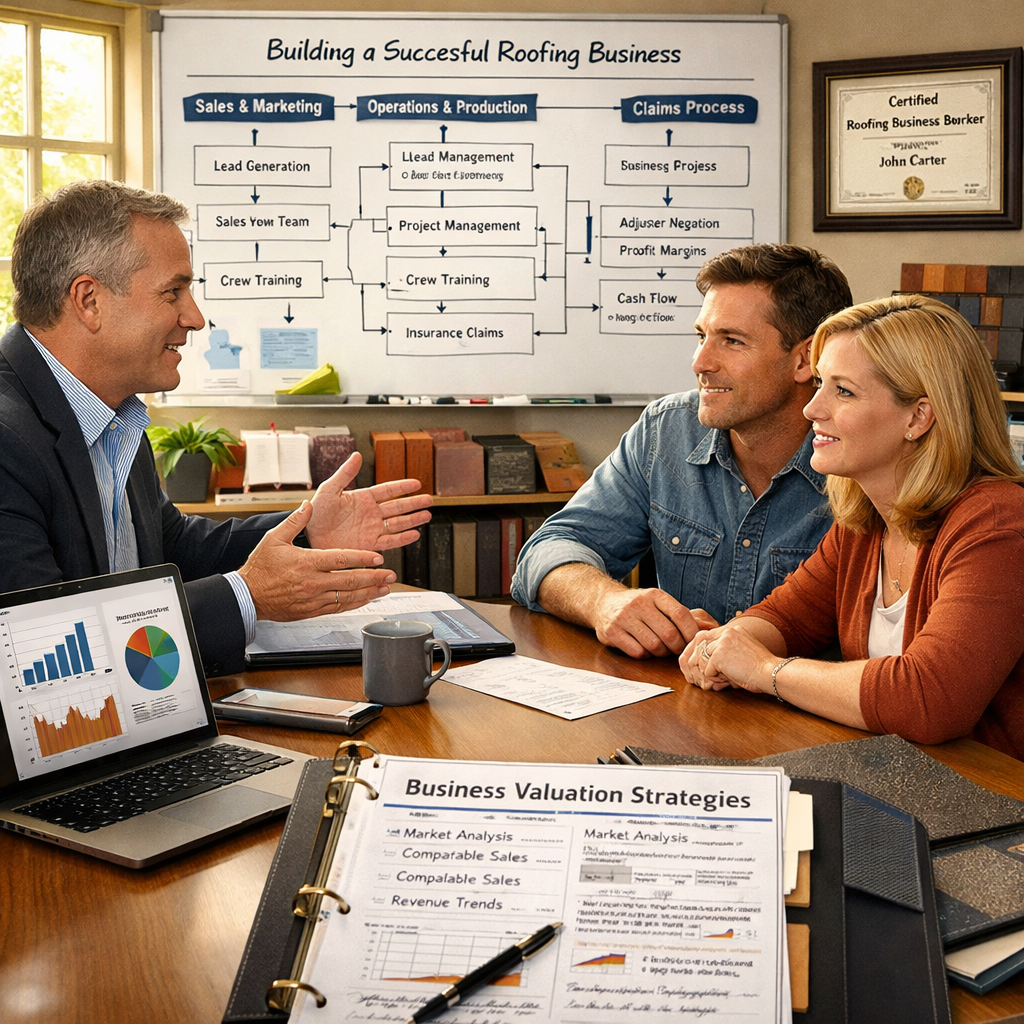 Why You Need a Roofing Business Broker to Maximize Your Sale