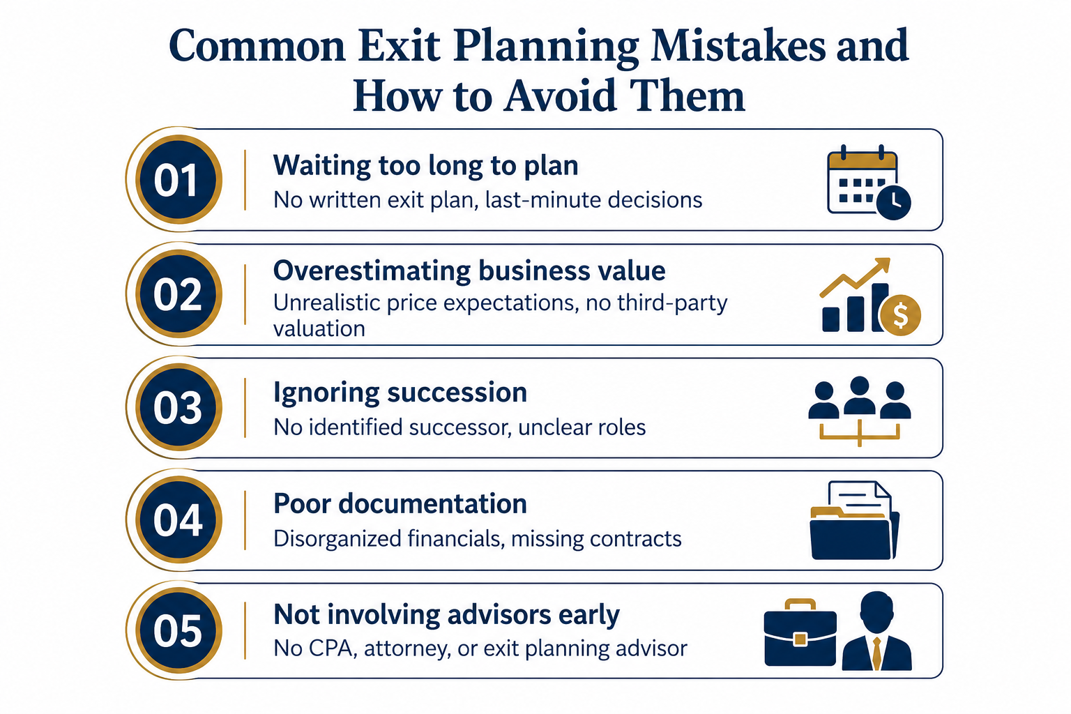 Common Exit Planning Mistakes and How to Avoid Them-1