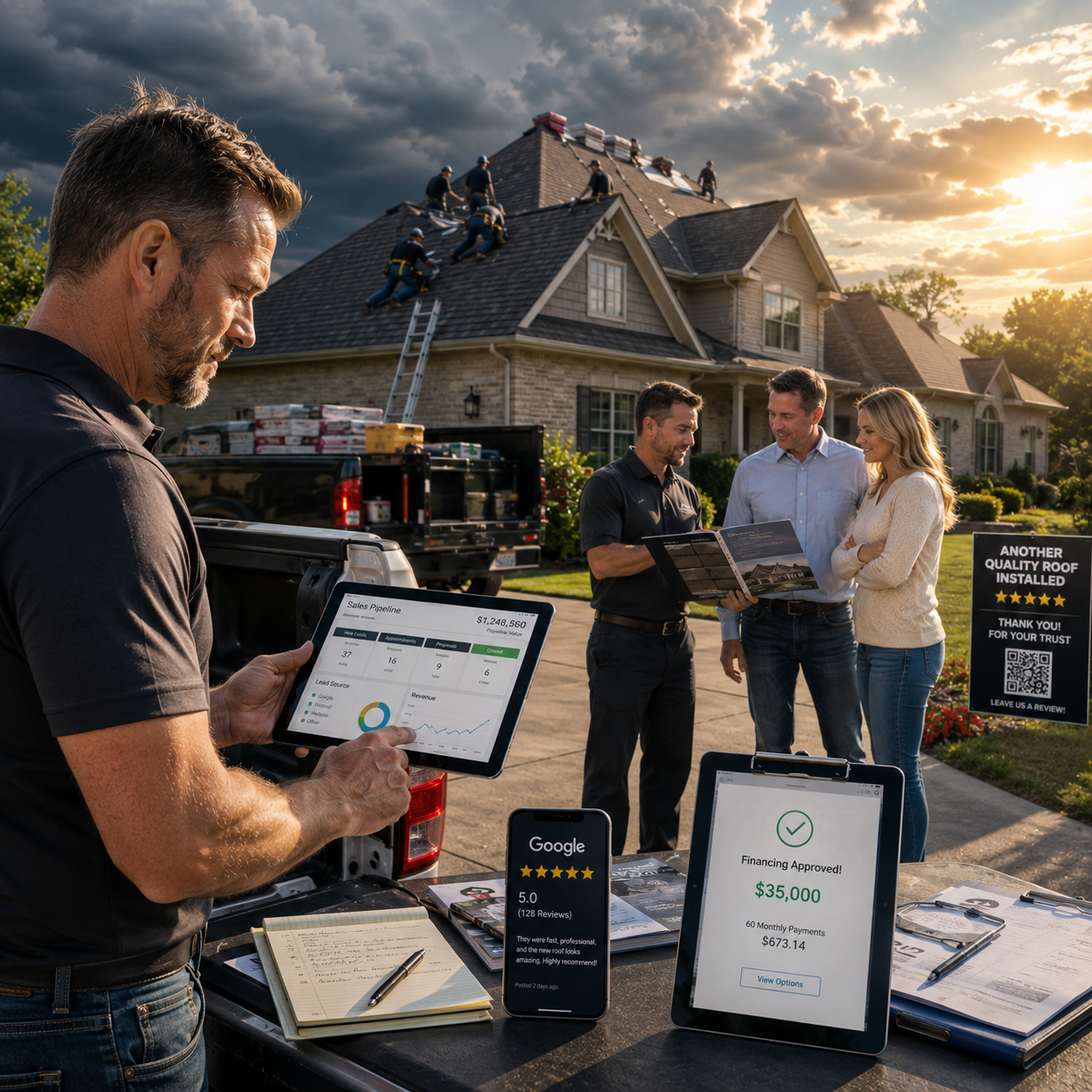 How Roofing Companies Can Increase Sales Without Breaking the Business