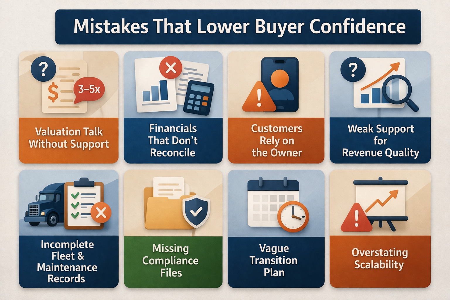 Mistakes That Lower Buyer Confidence