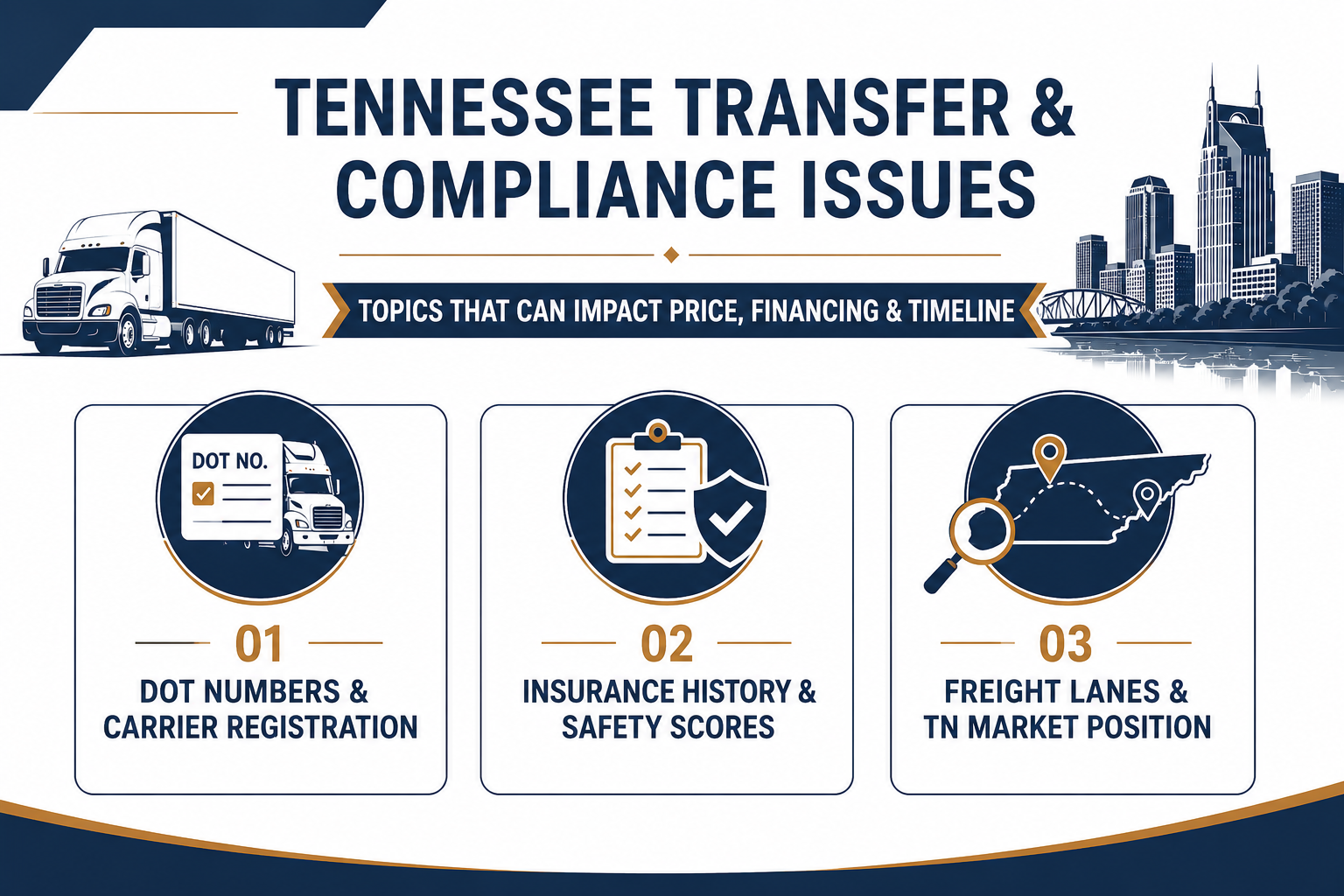 Tennessee Transfer and Compliance Issues That Can Affect a Logistics Sale - UPDATED