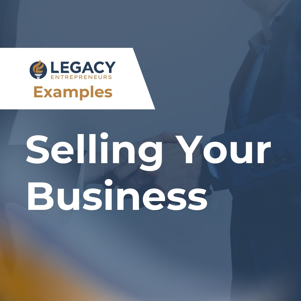Selling Your Business