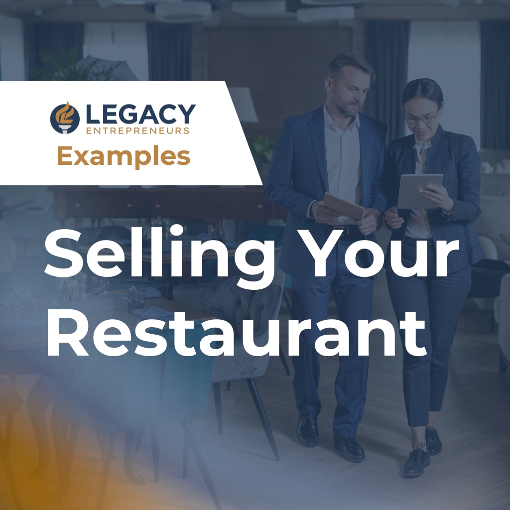 Selling Your Restaurant