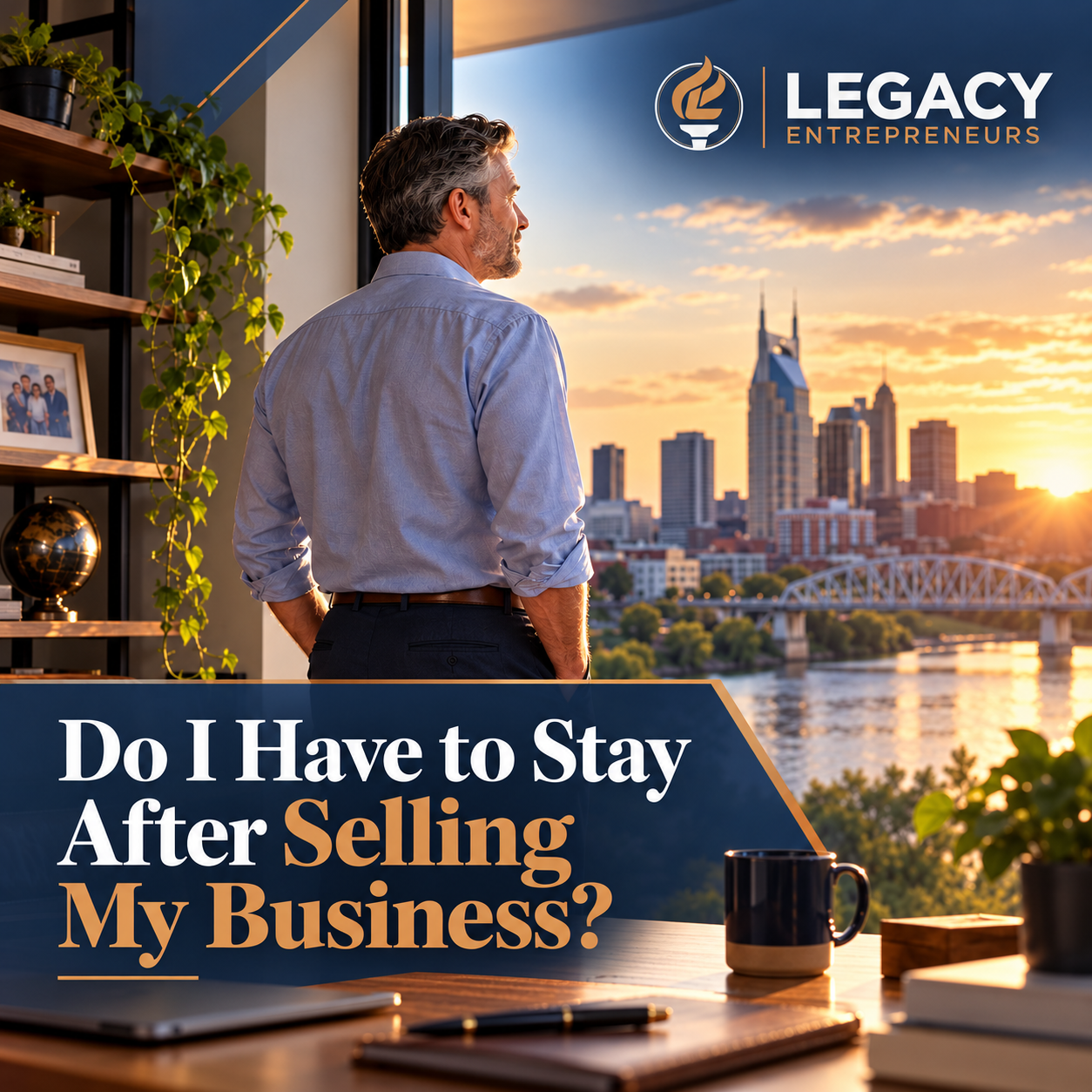 Do I Have to Stay After Selling My Business?