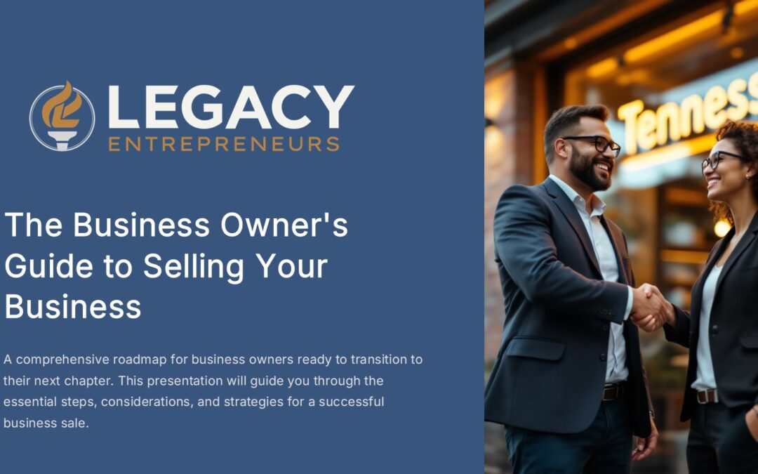 How to Sell Your Small Business: Free Webinar & Step-by-Step Guide